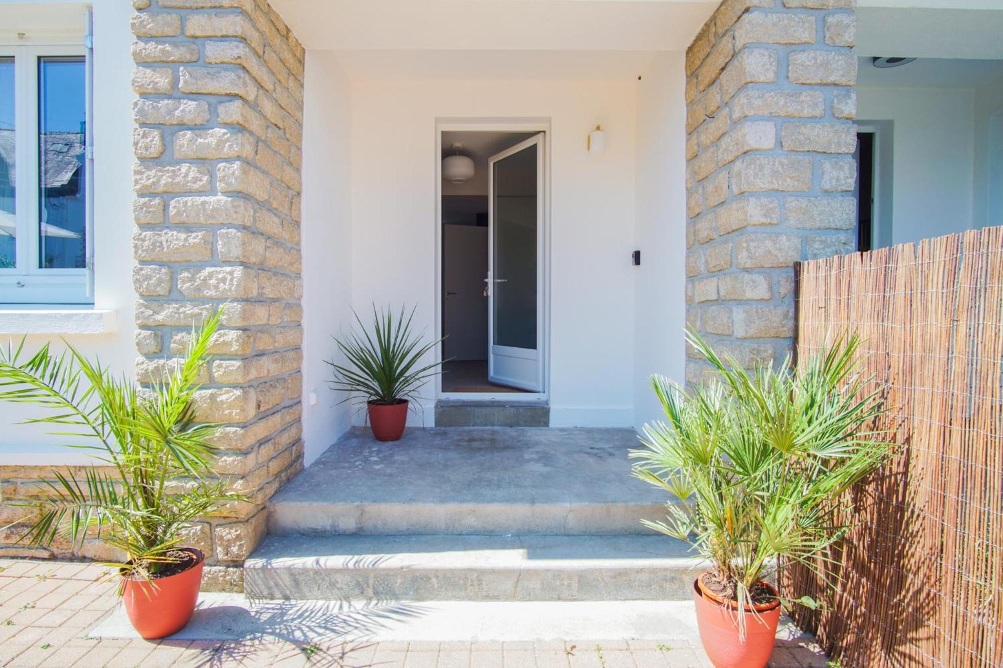 -Le Sentier- Elegant T3 Avec Jardin Proche Mer Concarneau Εξωτερικό φωτογραφία